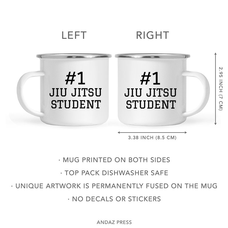 Tasse de camping café, Étudiant de jiu-jitsu