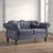 Evianna 65.5'' Velvet Loveseat-92171958