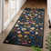 Nature Voja Non-Slip Machine Washable Colorful Modern Area Rug For Living Room, Hallway Runner, Entryway Rug