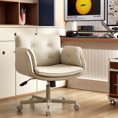  Executive Office Chair with Footrest, Ergonomic High Back Computer Desk Chair with Adjustable Headrest, Reclining Swivel Office Chair for Home Office