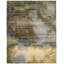 Tapis gris / brun / vert à motif abstrait Straun-751269022