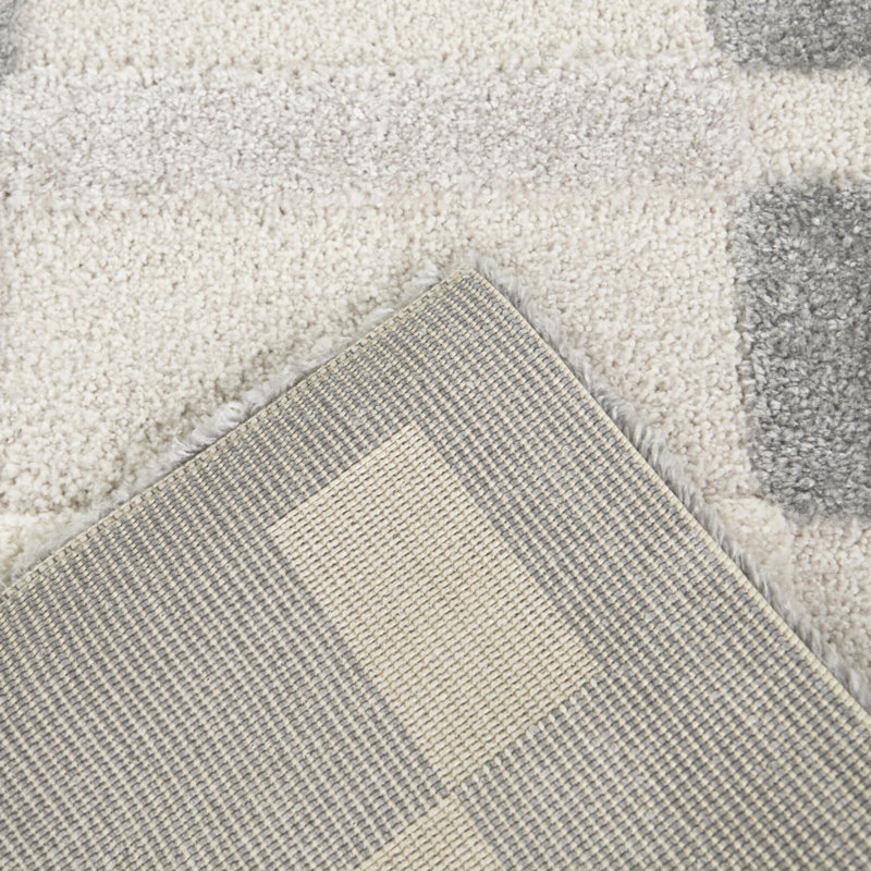 Tapis gris Bernadette, Rectangle 5 pi 3 po x 7 pi