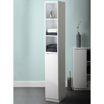 Keeling Freestanding Linen Cabinet