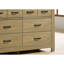Commode à 6 tiroirs Donough, commode moderne avec tiroirs, support anti-basculement inclus