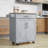Versatile Rolling Kitchen Island Cart With Practical Drawers And Storage-1970975031