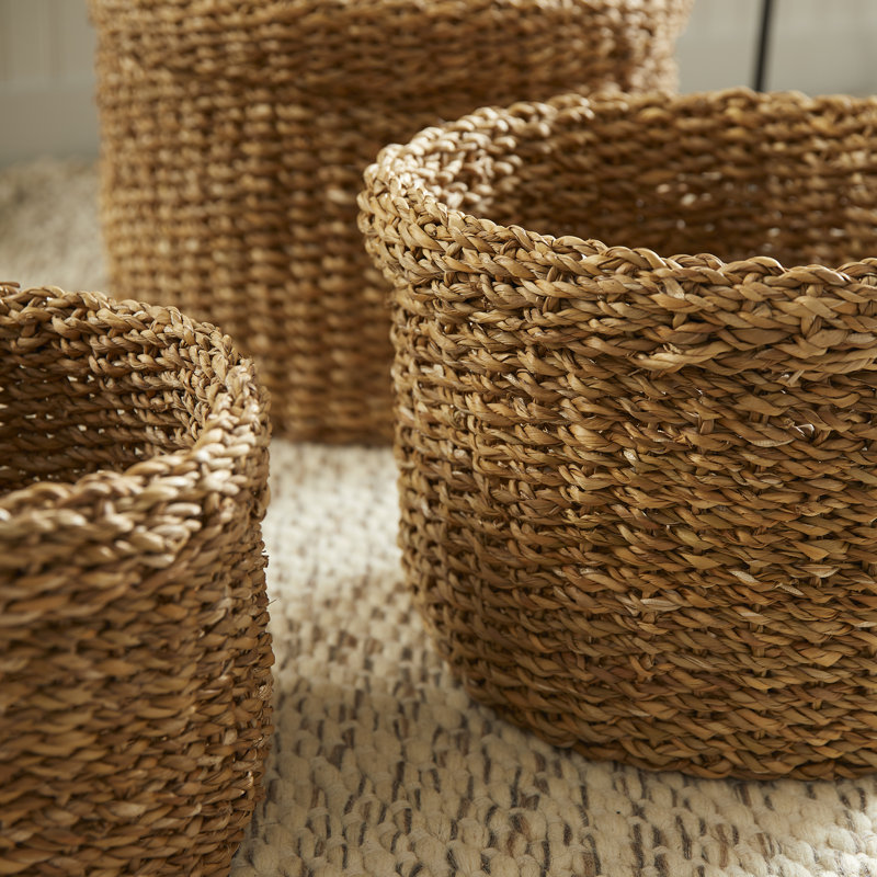 Charton Handmade Seagrass General Basket Set