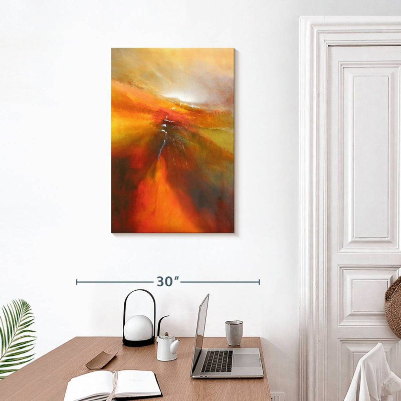 Avery Sends Him Into The Wide World, 30" H x 20" W