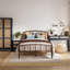 BORDEAUX 2 DRAWER BEDSIDE CABINET