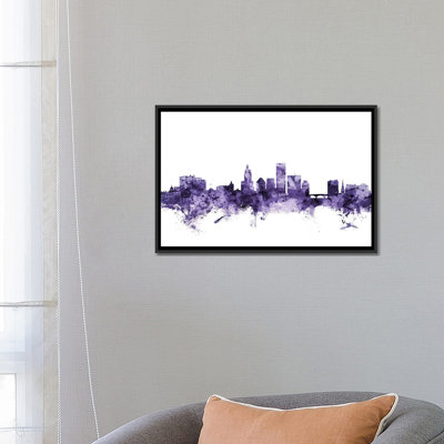 " Providence, Rhode Island Skyline " by Michael Tompsett