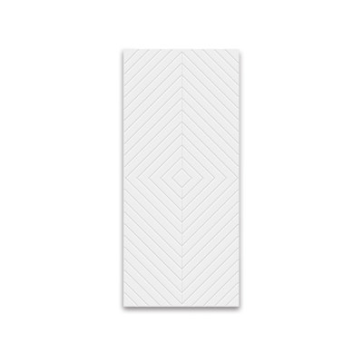 Porte standard lambrissée
