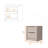 Washington Nightstand, Two Large Drawers-1959326090