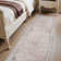 Floral Blush Non-Slip Washable Area Rug