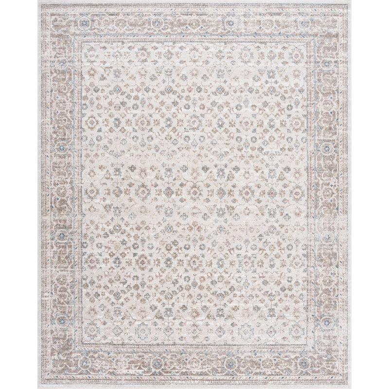 Saxton Power Loom Oriental Area Rug, Rectangle 5'3'' x 7'3''