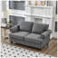 Canapé en tissu 59,5 po 59 po-241710581
