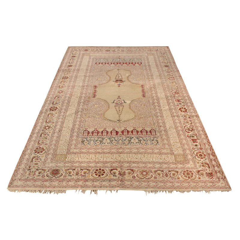 One-of-a-Kind 5’11”x9’2” Hand Knotted Area Rug