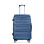 Ensemble de bagage de 5 pièces, ensemble de valises rigides extensibles avec verrou TSA pour roues rotatives, bagage à roulettes léger pour hommes et femmes, bleu foncé