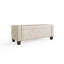 Velvet Upholstered Storage Bench-24399858