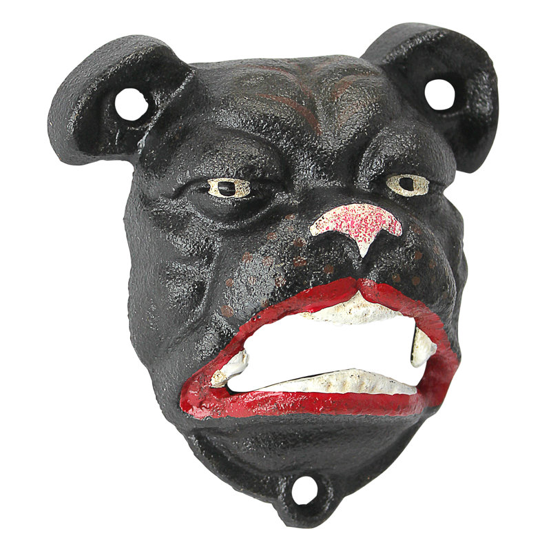 Ouvre-bouteille bouledogue English