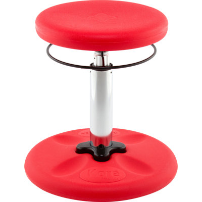 KORE Design Adjustable Wobble Stool for Kids, 16.5–24 in. – Ergonomic Active Seating for Home, School, or Classroom, Ages 8–12