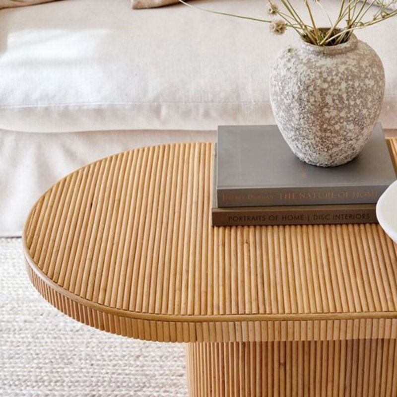 Gabriella Rattan Coffee Table - Thumbnail 3