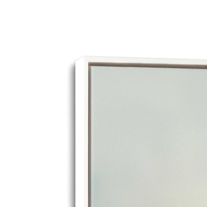 Ensemble de 2 impressions sur toile Misty Soar, H 18,75 po x l 25,5 po x P 1,75 po, Cadre flottant blanc opaque