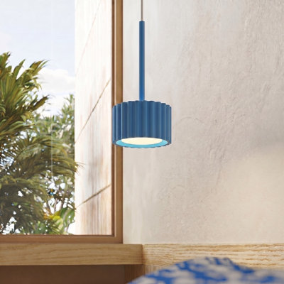 Aura 1 - Light Brushed Nickel Pendant