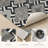 Geometric Pattern Non-Slip Washable Kitchen Mats
