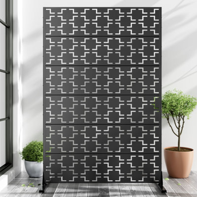 Metal Privacy Screen Fence Panel by Dovelina