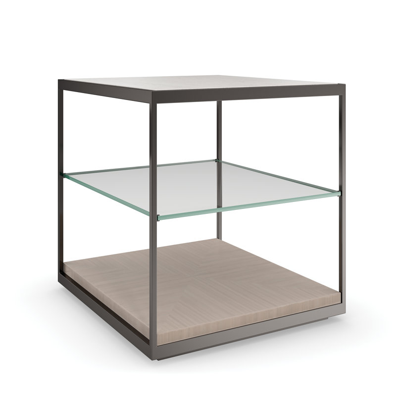 Cartesian Stone End Table