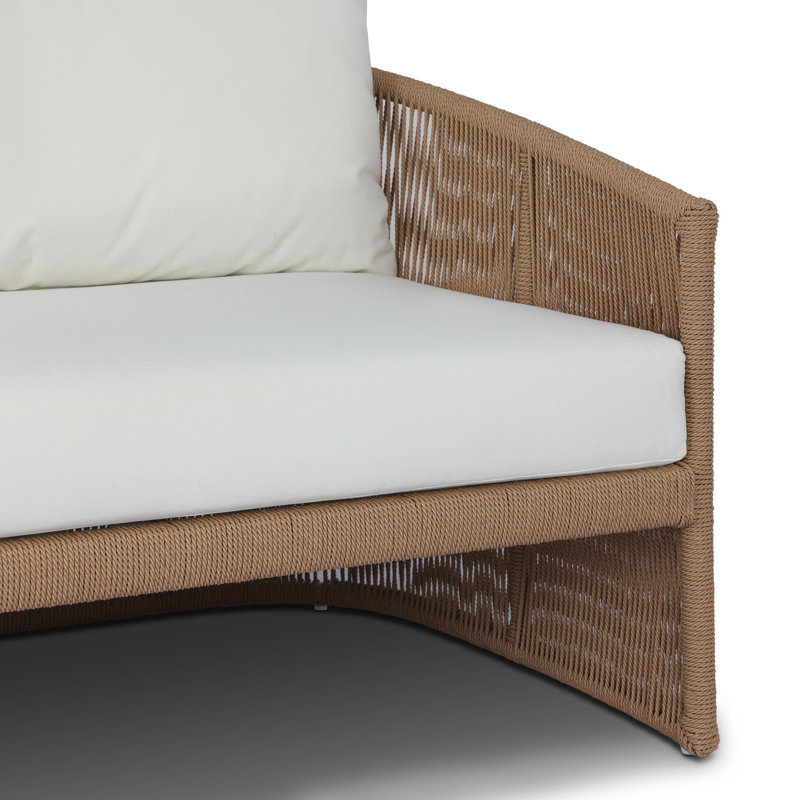 Canapé d'extérieur 96,25 po MONDIRA, Sel d'Arashi, Naturel texturé