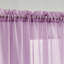 Ensemble de rideaux transparents avec passe-tringle pour fenêtre - 63 po de long (2 panneaux)-469853177
