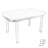 Rimini Rectangular Table with 4 Chairs Garden Set-972142372