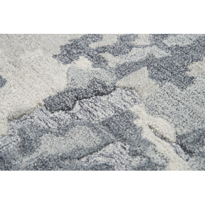 Stephenson Wool Abstract Indoor Rug