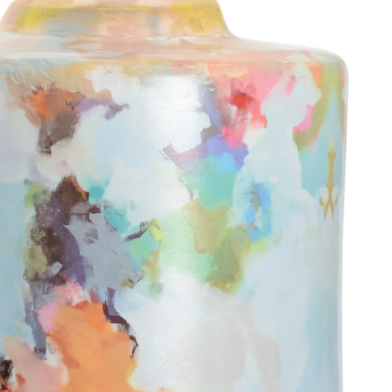 Under the Sea I Orange/Blue 28" Table Lamp