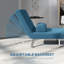 Romig Single 75cm Upholstered Convertible Sofa-448864070