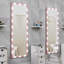 Miroir de salle de bain pleine grandeur avec lumières et miroir de plancher sur pied avec 3 modes de couleur-452222543-452222545