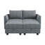Canapé modulaire convertible avec méridienne réversible Manusite-595962099