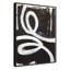 «Hendrix White Swirly Swirls 1», peinture sur toile à cadre flottant-46828704-46828699