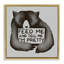 Cadre flottant pour animaux «Nourris-moi une jolie», design par Tobe Fonseca-1472646267-1472646265