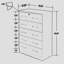 Commode 5 tiroirs Snedeker-1318553152