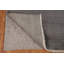 Tapis gris en laine gris pour vestibule 3 x 5 Gabbeh