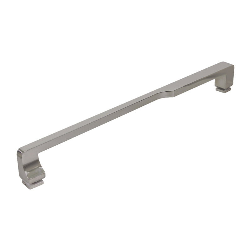 Brushed Stainless Frameless Sliding Shower Door with TruMotion Technology