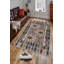 Tapis en polyester tissé à plat de style sud-ouest Reyer en ivoire / vert / bleu-306469191