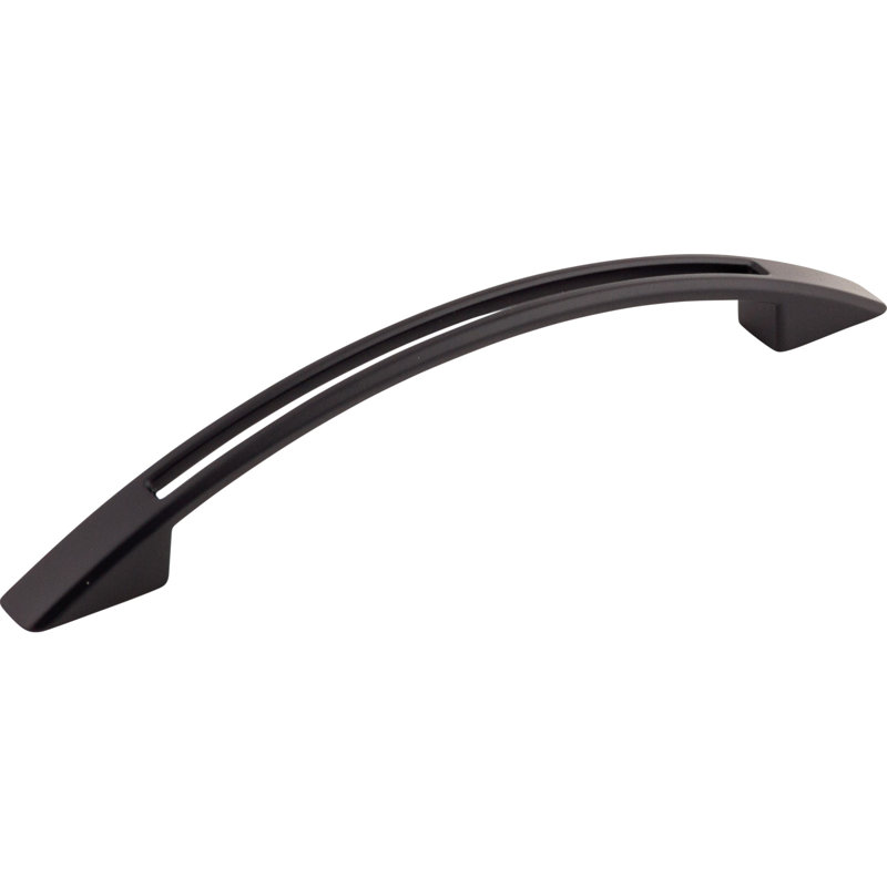 Tango Cut Out 3 3/4" Center to Center Bar pull, Black, 5 1/16" Center to Center