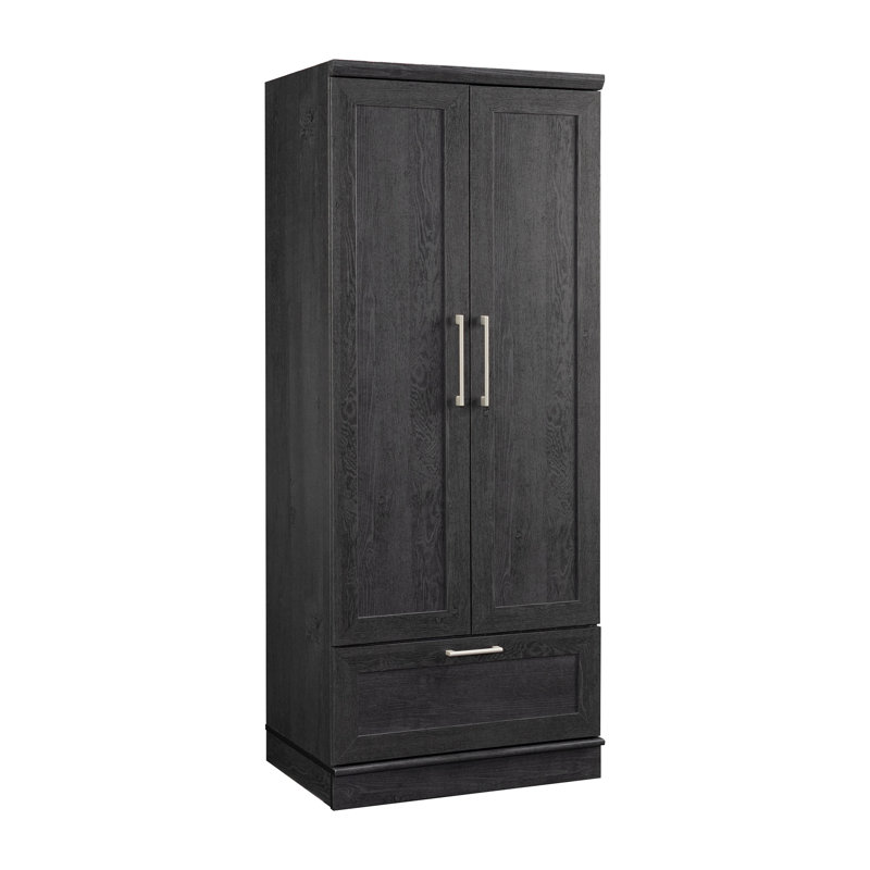 Aliaya Entry Hall Wardrobe, Raven Oak