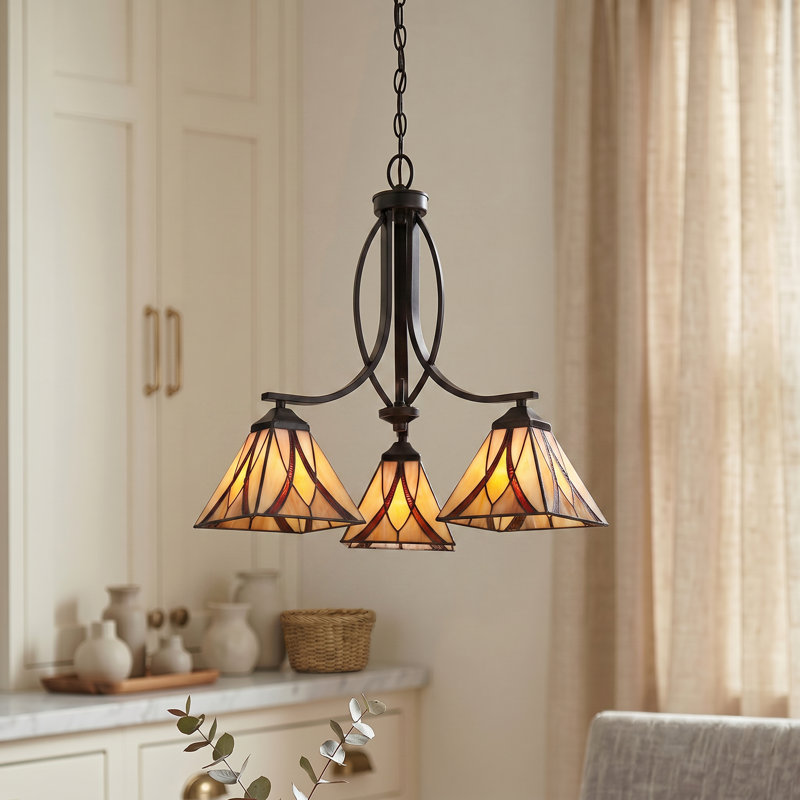 Lalaine 3 - Light Dimmable Classic / Traditional Chandelier