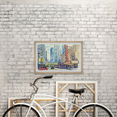 " Spectacular Chicago Cityscapes " by Marmont Hill Painting Print