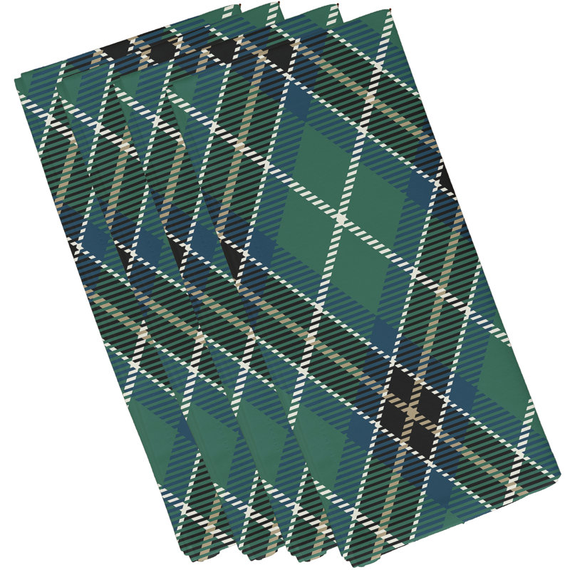 Ensemble de serviettes 4 pièces Kordell, Bleu marine
