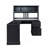 Aden Home Office Computer Desk with Hutch and Storage-2010175061