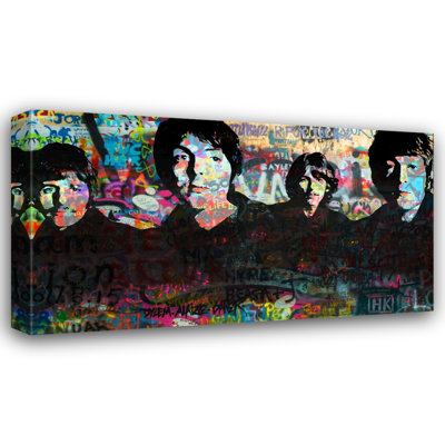 "Urban Beatles" par Stephen Chambers, impression sur toile tendue